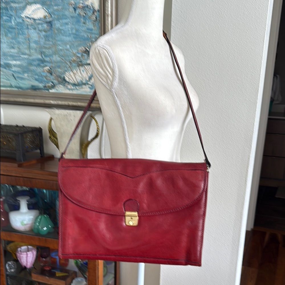 Vintage Baggagio briefcase/messenger bag